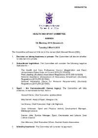 Papers for Meeting