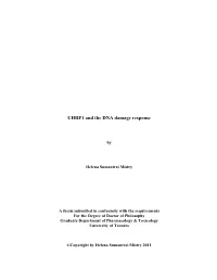 UHRF1 and the DNA Damage Response