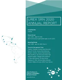 Urex Srn 2020 Annual Report