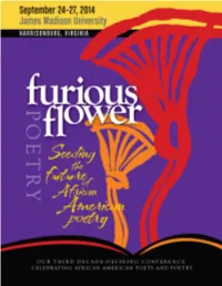 Furiousflower2014 Program.Pdf