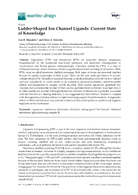 Ladder-Shaped Ion Channel Ligands: Current State of Knowledge