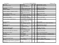 Music Express Song Index Vol 1-14 ALPHA SORT