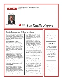The Riddle Report