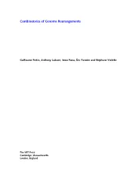 Combinatorics of Genome Rearrangements