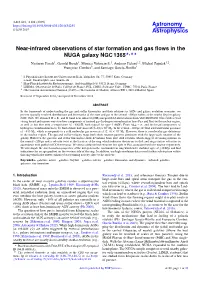Near-Infrared Observations of Star Formation and Gas Flows in The