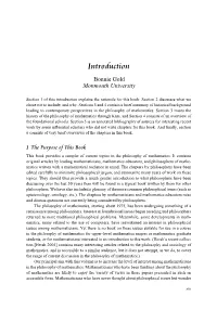 Proof and Other Dilemmas: Mathematics and Philosophy