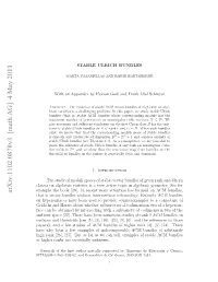 Arxiv:1102.0878V3 [Math.AG]