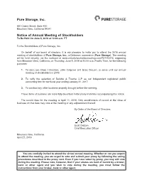 Proxy Statement for the 2016 Annual Meeting of Stockholders to Be Held on June 9, 2016 at 10:00 A.M