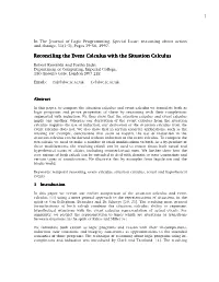 Reconciling the Event Calculus with the Situation Calculus
