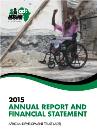 2015 Annual Report and Financial Statement