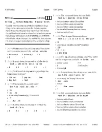 Midterm Test #1 − 10% Ian! D