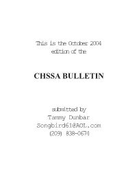 October 2004 Edition of The