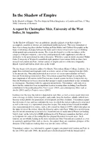 Conference Reports