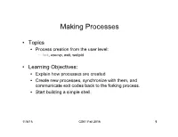 Making Processes
