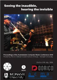 Proceedings of the Australasian Computer