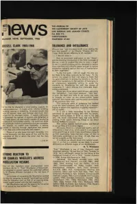 Russell Clark 1905-1966 Strong Reaction to Sir