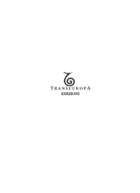 T R a N S E U R O P a EDIZIONI