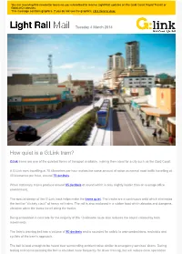 How Quiet Is a G:Link Tram?