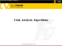 Pagerank Algorithm