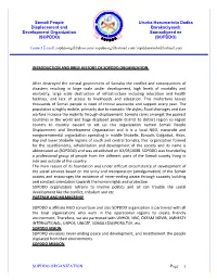 Introduction and Brief History of Sopddo Organization