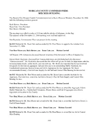December 18, 2006 with the Following Members Present