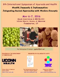 Health, Immunity & Inflammation: Integrating Ancient Approaches