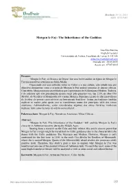 Morgan Le Fay: the Inheritance of the Goddess