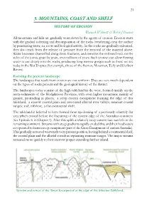 Chapter 3: Mountains, Coast and Shelf