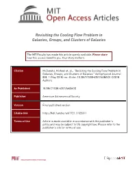 Revisiting the Cooling Flow Problem in Galaxies, Groups, and Clusters of Galaxies
