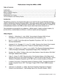 Appendix 2: Publications and Other Works Using Data from the Human