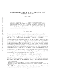 Planar Embeddings of Minc's Continuum and Generalizations