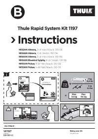 B Thule Rapid System Kit 1197