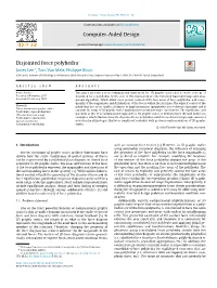 Computer-Aided Design Disjointed Force Polyhedra