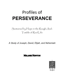 Profiles of PERSEVERANCE