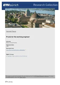 Proofs for the Working Engineer