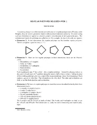 Realizing Regular Polytopes Over Q