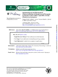 Streptococcus Pyogenes Exotoxins I and J