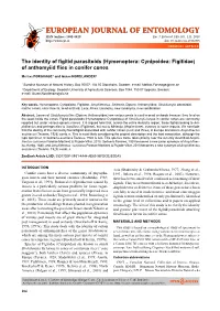 Hymenoptera: Cynipoidea: Figitidae) of Anthomyiid ﬂ Ies in Conifer Cones