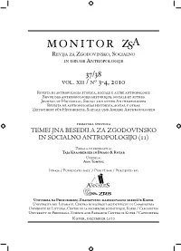 Monitor ZSA, Vol. XII, No. 3-4, 2010