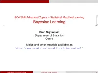 Bayesian Learning