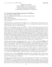 L2/07-143 Title: Proposal to Encode Tangut Characters in UCS Plane 1