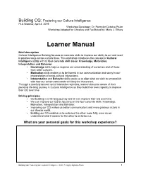 Learner Manual