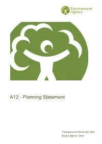 Planning Statement