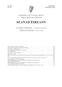 Seanad Éireann