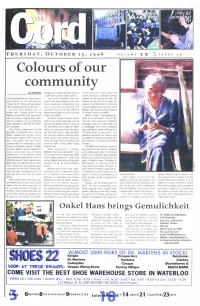 The Cord Weekly (October 15, 1998)