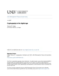 Cryptography in the Digital Age