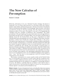 The New Calculus of Pre-Emption 53 the New Calculus Of