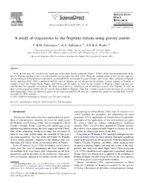 A Study of Trajectories to the Neptune System Using Gravity Assists