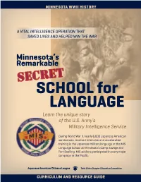 Secret SCHOOL for LANGUAGE Learn the Unique Story of the U.S