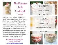 The Ultimate Trifle Cookbook